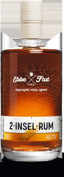 Ebbe & Flut 2 Insel Rum 40,7% vol. 0,5l