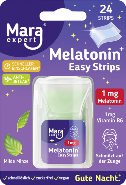 Mara expert Melatonin Easy Strips 24 Stück Mara expert Melatonin Easy Strips 24 Stück