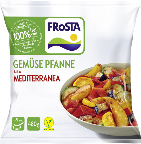 Frosta Gemüse Pfanne alla Mediterranea 480g Frosta Gemüse Pfanne alla Mediterranea 480g