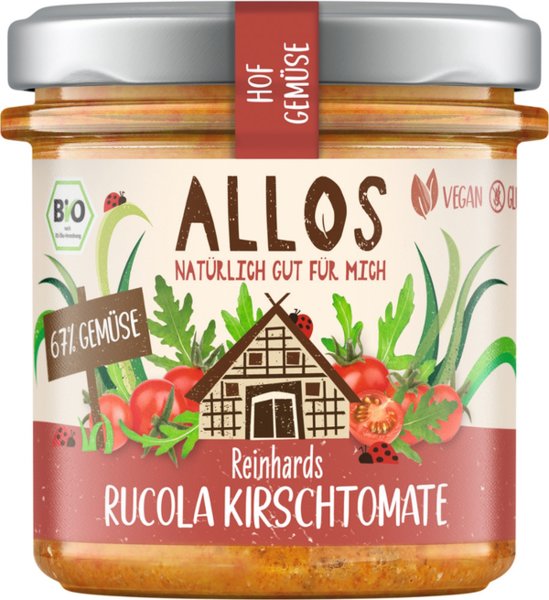 Allos Hof Gemüse Rucola Kirschtomate 135g