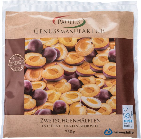 Paulus Zwetschgenhälften 750g Paulus Zwetschgenhälften 750g