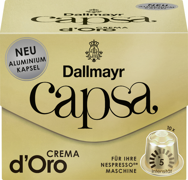 Dallmayr Capsa Crema d'oro 10 Kapseln Dallmayr Capsa Crema d'oro 10 Kapseln