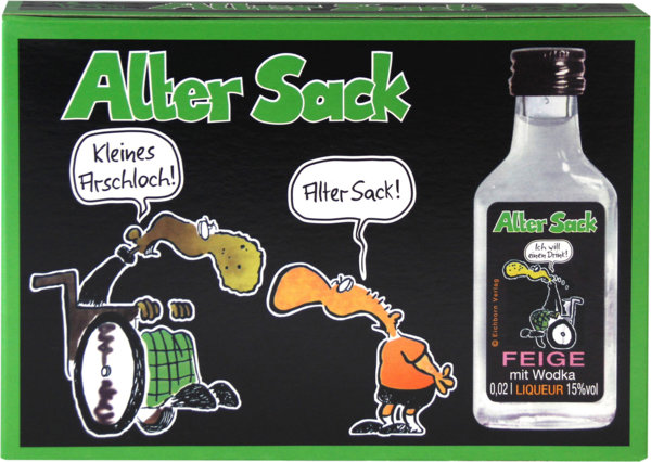 Alter Sack Feige 15% vol. 8x20ml