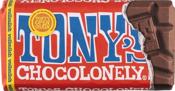 Tonys Chocolonely Vollmilchschokolade 90g Tonys Chocolonely Vollmilchschokolade 90g