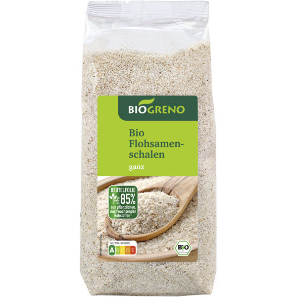Biogreno Flohsamenschalen ganz 150g Biogreno Flohsamenschalen ganz 150g