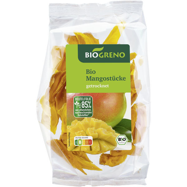 Biogreno Mangostücke getrocknet 100g Biogreno Mangostücke getrocknet 100g