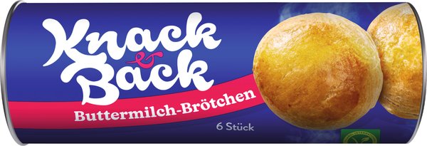Knack & Back Buttermilch-Brötchen 6 Stück 300g