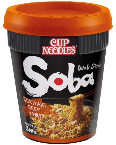 Cup Noodles Soba Sukiyaki Beef 89g Cup Noodles Soba Sukiyaki Beef 89g