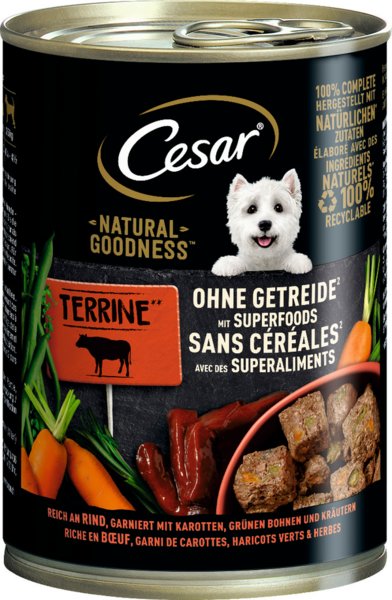 Cesar Natural Goodness mit Rind 400g