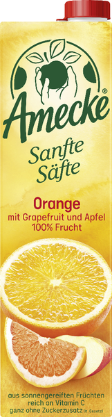Amecke Sanfte Säfte Orange-Grapefruit-Apfel 1l Amecke Sanfte Säfte Orange-Grapefruit-Apfel 1l