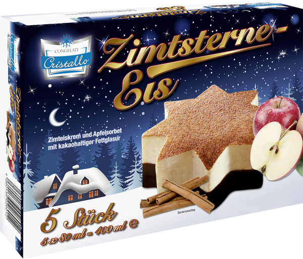 Cristallo Eis Zimtsterne 400ml