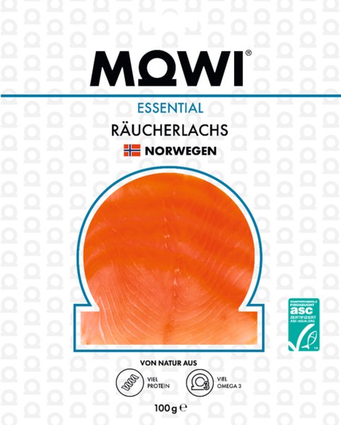 Mowi Essential Räucherlachs 100g