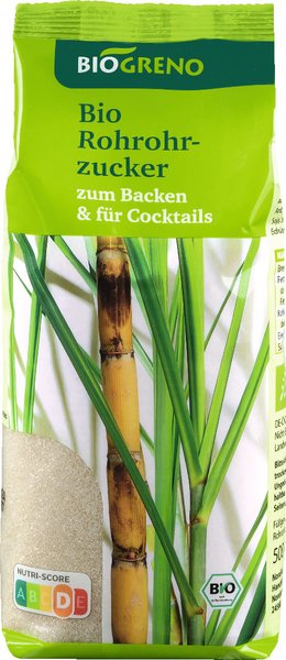 Biogreno Rohrohrzucker 500g
