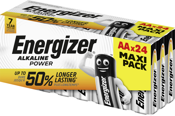 Energizer Batterien Alkaline Power AA 24 Stück