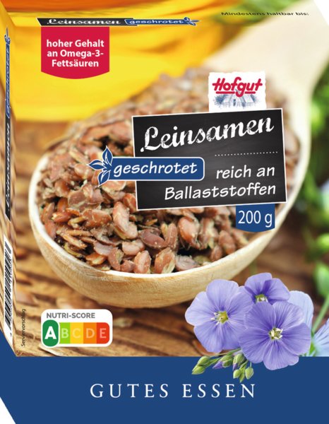 Hofgut Leinsamen geschrotet 200g