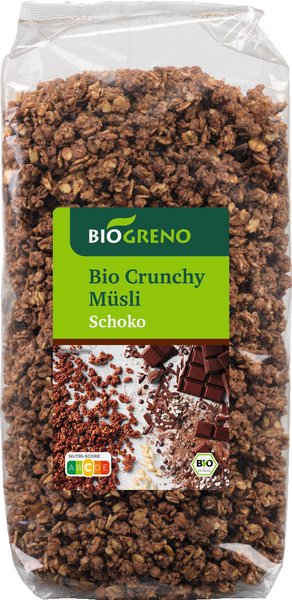 Biogreno Crunchy Schoko Vollkorn 500g Biogreno Crunchy Schoko Vollkorn 500g