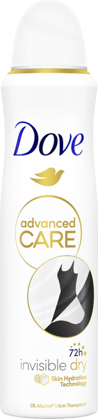 Dove Deospray Advanced Care Invisible Dry 150ml Dove Deospray Advanced Care Invisible Dry 150ml