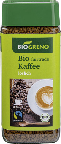 Biogreno Kaffee löslich 100g Biogreno Kaffee löslich 100g