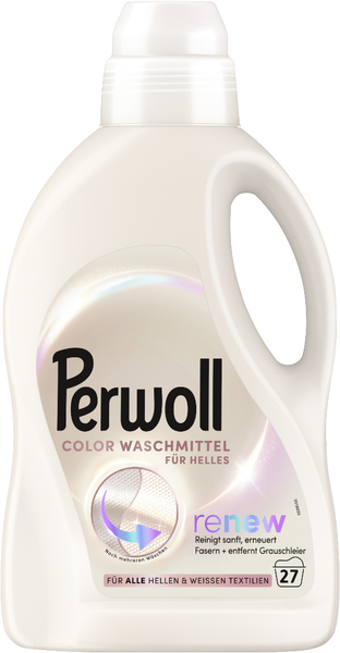 Perwoll Renew Colorwaschmittel für Helles 27 Waschladungen Perwoll Renew Colorwaschmittel für Helles 27 Waschladungen