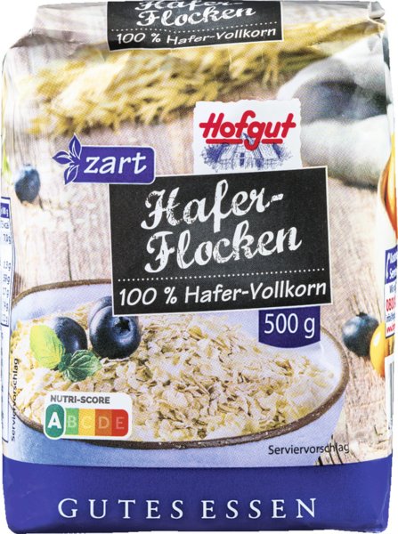 Hofgut Haferflocken zart 500g