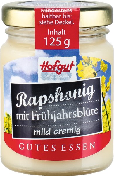 Hofgut Rapshonig mit Frühjahrsblüte 125g