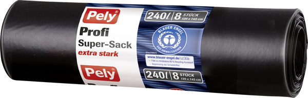 Pely Profi Super Müllsäcke 240l 8 Stück