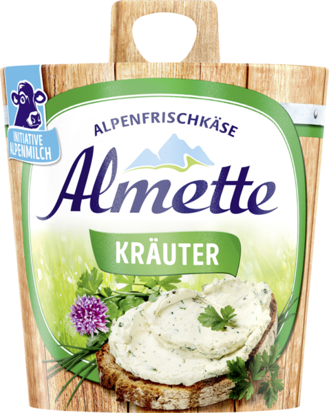Almette Alpenfrischkäse Kräuter 150g Almette Alpenfrischkäse Kräuter 150g