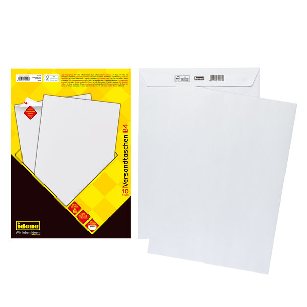 Idena Versantaschen B4 10 Stück