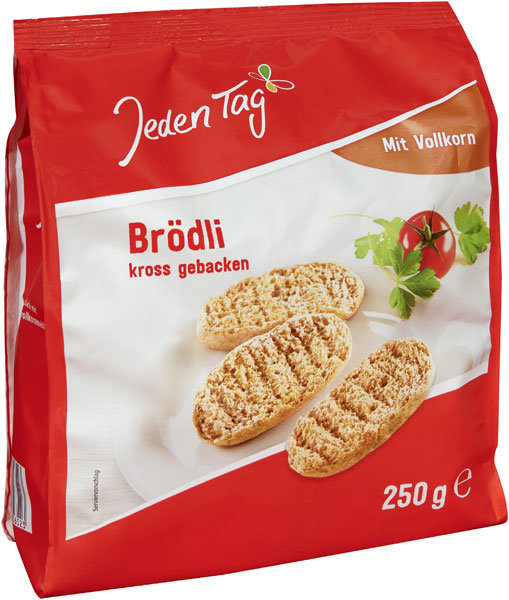 Jeden Tag Brödli Vollkorn 250g Jeden Tag Brödli Vollkorn 250g