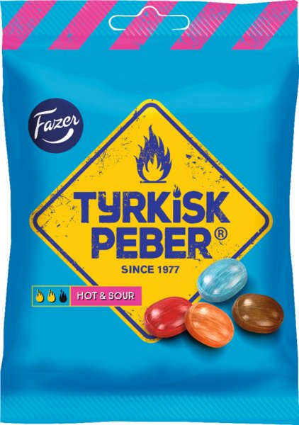 Fazer Tyrkisk Peber Hot&Sour 150g