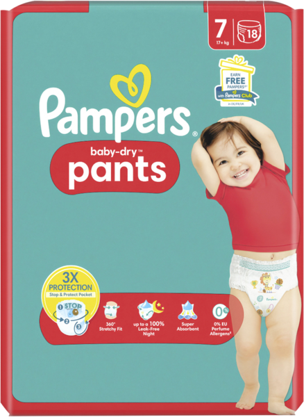 Pampers BDP Gr.7 XL 17+kg 18ST Pampers BDP Gr.7 XL 17+kg 18ST