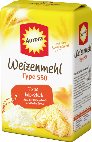 Aurora Weizenmehl Type 550 1kg