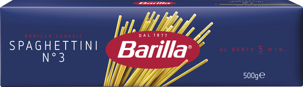 Barilla Spaghettini No.3 500g