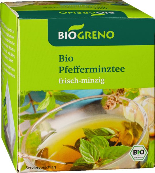 Biogreno Pfefferminztee 26,25g