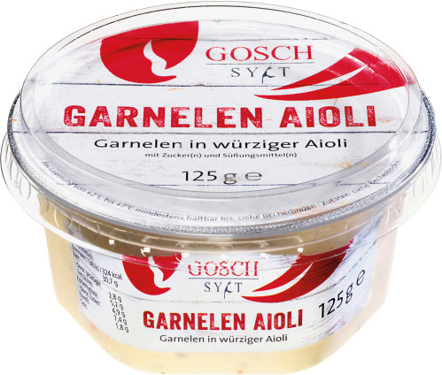 Gosch Garnelen Aioli 125g Gosch Garnelen Aioli 125g
