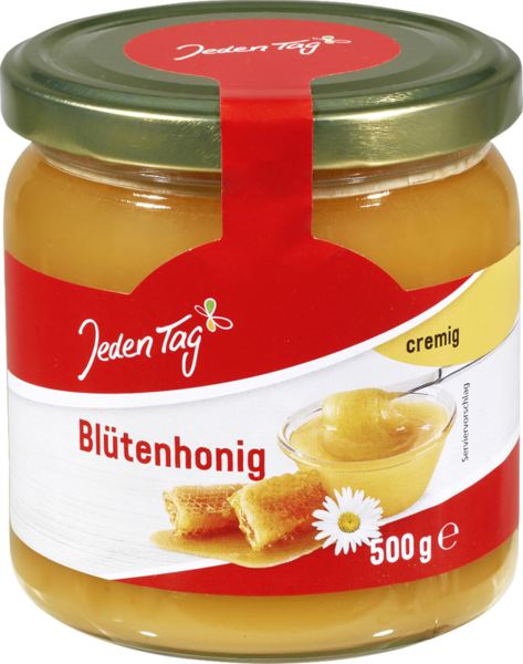 Jeden Tag Blütenhonig cremig 500g