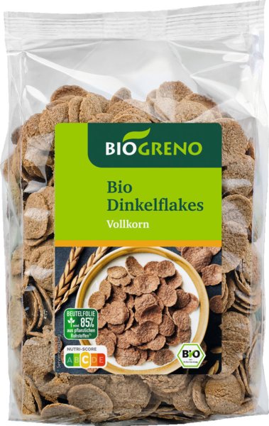 Biogreno Dinkelflakes Vollkorn 200g Biogreno Dinkelflakes Vollkorn 200g