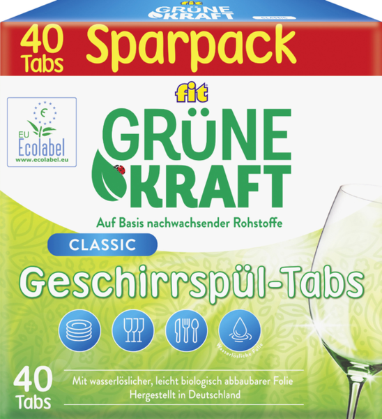 fit Grüne Kraft Classic 40 Tabs 