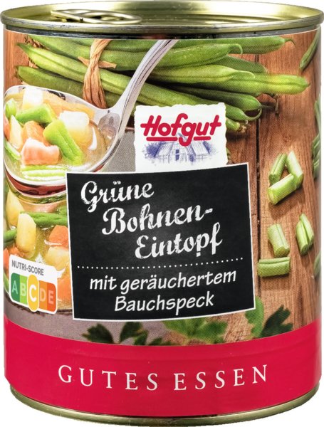 Hofgut Grüne Bohneneintopf 800g