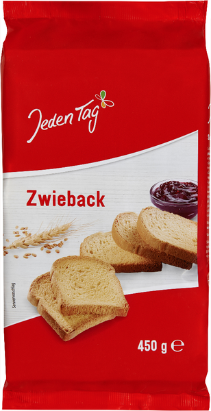 Jeden Tag Zwieback 450g