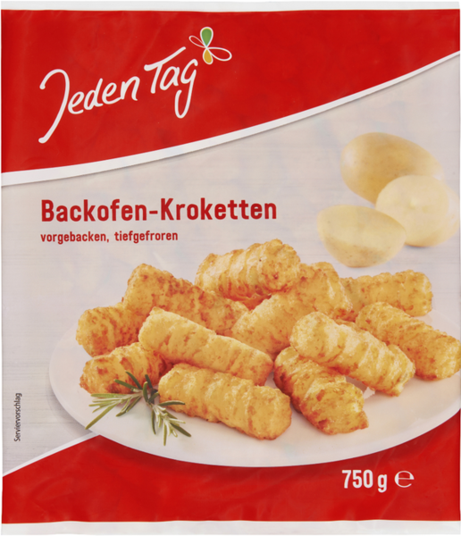 Jeden Tag Backofen-Kroketten 750g Jeden Tag Backofen-Kroketten 750g