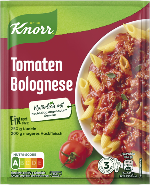 Knorr Fix Tomaten Bolognese 46g