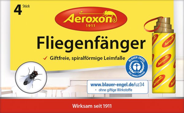 Aeroxon Fliegenfänger 4 Stück