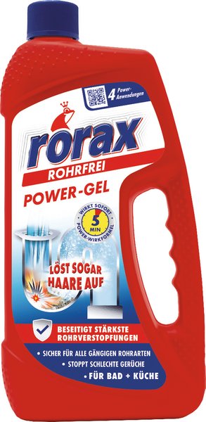 Rorax Rohrfrei Power-Gel 1l Rorax Rohrfrei Power-Gel 1l