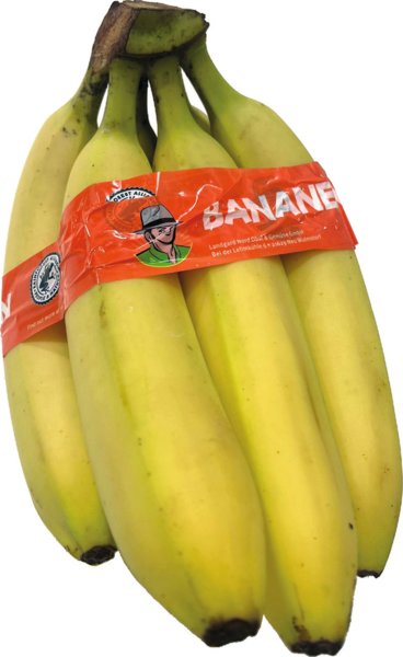 Bananen mit Banderole