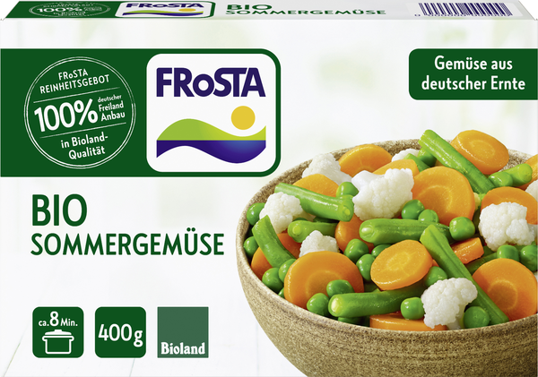 Frosta Bioland Sommergemüse 400g