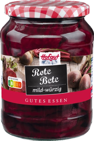 Hofgut Rote Bete in Scheiben 720ml