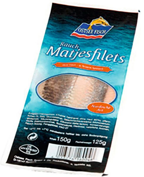 Ostsee Fisch Edle Matjesfilets in Rapsöl 150g