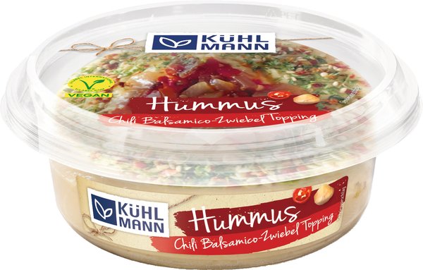 Kühlmann Hummus Chili-Balsamico-Zwiebel 175g