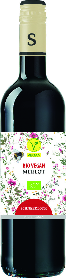 Schneekloth Merlot Bio Vegan Rotwein trocken 0,75l